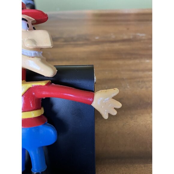 1985 JESCO 5” Dudley-Do-Right Rocky And Bullwinkle Rubber Bendable Figure - Picture 3 of 13